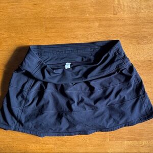Lululemon Athletica Charcoal Skort